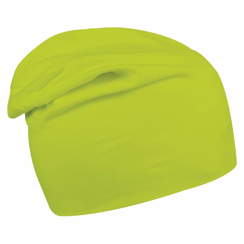 Prodloužená pletená zimní čepice s elastanem, zelená Prodloužená pletená zimní čepice s elastanem, zelená